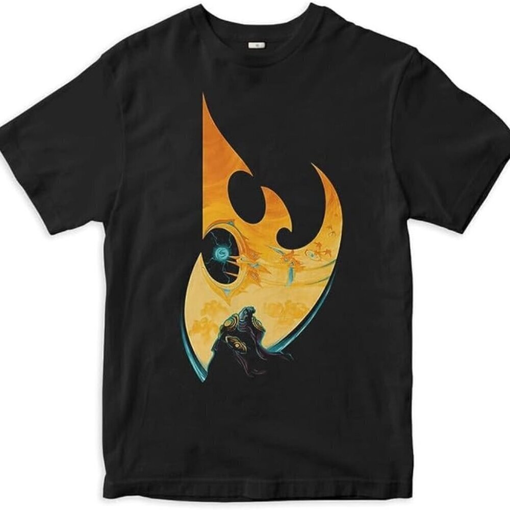 Starcraft Protoss Splatter Shirt Video Game Graphic Fan Gift T-Shirt